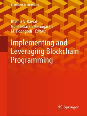 cover image of Implementing and Leveraging Blockchain Programming
